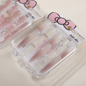 Extra Long Press On Nails - 10pcs - Image 3