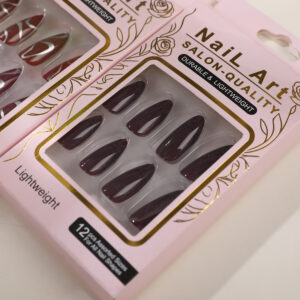 Minimalist Elegant Press On Nails - 12pcs - Image 3