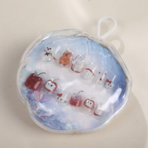 Childhood Fun Themed Press On Nails - 12pcs - Image 3