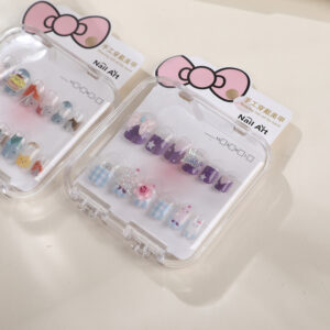 Cute Fairy Tale Themed Press On Nails - 12pcs - Image 3
