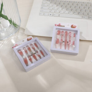 Intellectual Elegant Press On Nails - 10pcs - Image 2