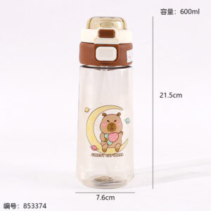 9361 Capybara Dual-Drink Cup 600ml - Image 3