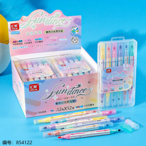 550 Flash Color Highlighting Pen (6-Pack) - Image 1