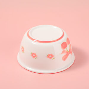 Pink Cherry Series - 5-inch Ceramic Bowl - Image 3