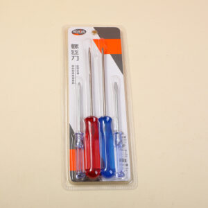 Red and blue crystal screwdriver 8086 - Image 1