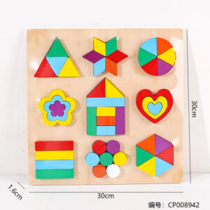389 Early Education Shape Puzzle Toy - Image 3