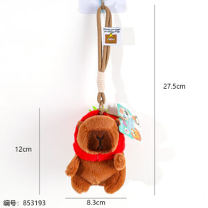 Strawberry Capybara Keychain (1*12) - Image 3