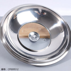 34cm Combination Pot Lid with Plastic Top Bead - Image 2