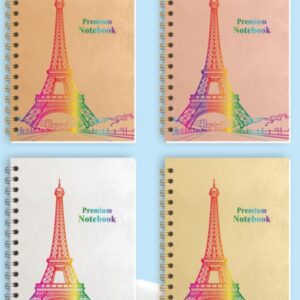 A6 Golden Tower Spiral Notebook - 80950-1 - Image 1