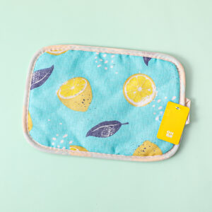 Cotton and linen lemon heat insulation pad 17*25 - Image 4