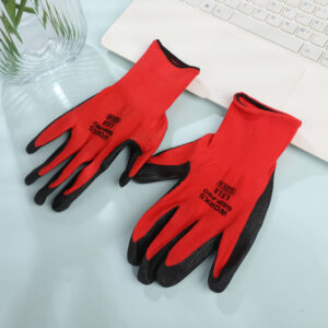 32g Red & Black Nitrile Gloves - A-3123 - Image 2