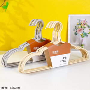 6060 PVC-Coated Shoulder Clothes Hanger 10pcs/Set - Image 3