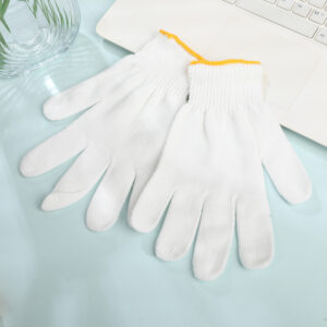 40g White Woolen Gloves - A-3122 - Image 3