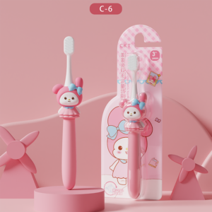 Rabbit soft children's toothbrush C-6 - Image 1