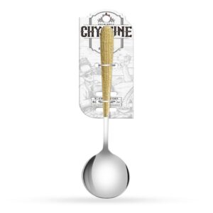 304 Stainless Steel Entry Luxury Elegant Round Spoon TF-2175 - Image 1