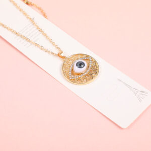 Eye Gold Fashion Necklace-4 - Image 3