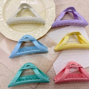 Glossy Macaron Series Hair Claw Clip - 5 - Image 1