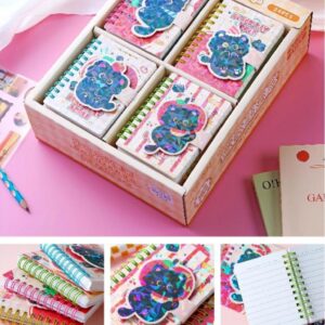 A7-777-3 Cat Paw Apple Pie Coil Notebook 80 Pcs - Image 1