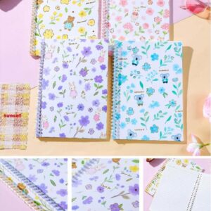 B5-2130-20 Fairy Flower Island Coil Notebook 30 Pcs - Image 1