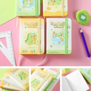 A7-1001-17 Bathing Crocodile Mini Notebook - Image 1