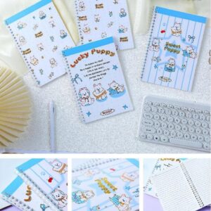 A5-2121-160 Puppy Paradise Coil Notebook 40 Pcs - Image 1