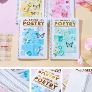 B5-2130-25 Butterfly Diary Coil Notebook 30 Pcs - Image 1