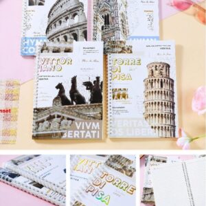 B5-2130-23 Ode To Freedom Coil Notebook 30 Pcs - Image 1