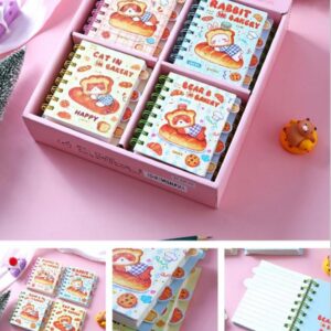 A7-205-61 Bread Bun Coil Notebook 80 Pcs - Image 1