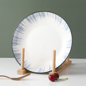 Through time and space series-8 Inch ceramic plate - Image 3