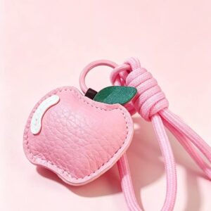 Pink Apple Charm - Image 1