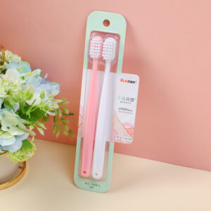 Feathery toothbrush 2pcs-K687 - Image 1
