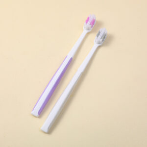 Flat hole scientific technological toothbrush 2pcs-K686 - Image 3