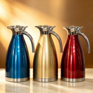 European Style Single-layer Coffee Jug 1.5L Colorful - Image 1