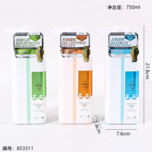 Weak Acid Anti-Dandruff / Moisturizing / Oil-Control Shampoo 750ml - Image 3