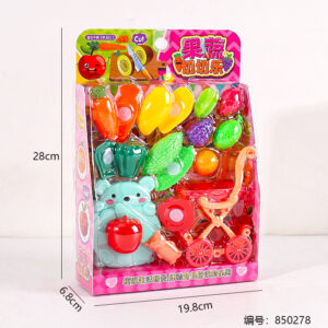 599-196 Fruit & Vegetable Cutting Toy - Image 3