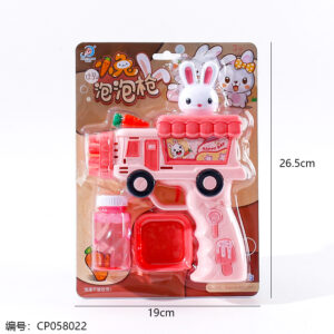 12-hole rabbit car bubble gun toy-6806 - Image 3