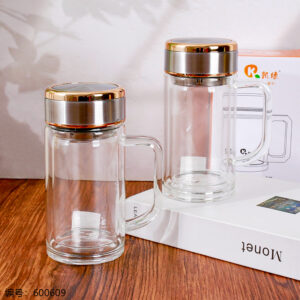 Extra Large Layered Glass Office Cup 8102 - Image 2