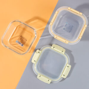 Square glass fresh-keeping box 500ml-1611 - Image 3