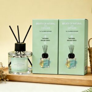 Mood Therapy Reed Diffuser (Green) 100ml - Image 1