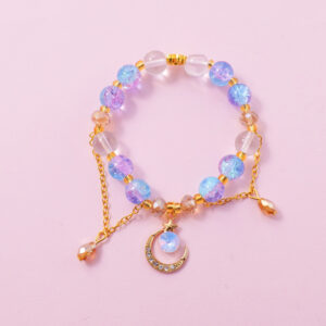 Luxe Crystal Clear Bracelet - 9 - Image 1