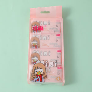 Happy sweetheart girl mini wipes-4pcs - Image 1