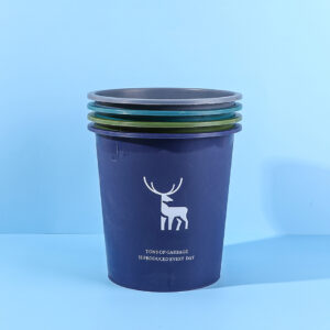 1902 Colorful trash can - Image 3