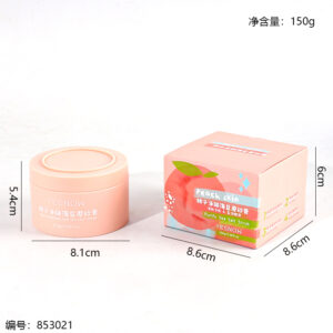 5066 Peach Sea Salt Scrub 150g - Image 3