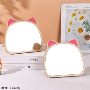 2214 Kitty Girl Table Mirror - Image 1