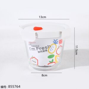 8010 Round Glass Soup Container 720ml - Image 4