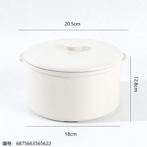 18pcs 2.0L Ceramic Stew Pot-Original Pack Grade B Random Shipment - Image 3