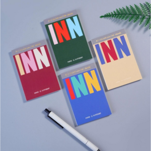 A7 Glue-bound Notebook - INN - 60 pcs - Image 1