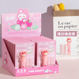 pink rabbit push eraser -3086 - Image 1