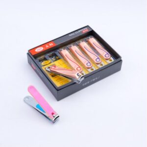 Large Pink Diamond - studded Nail Clipper 603C - 1 - Image 1
