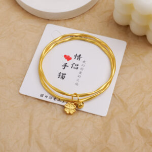Golden Pendant Bracelet - 1 - Image 1